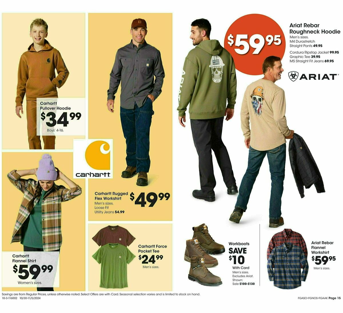 Fred Meyer Home & Apparel Weekly Ad from October 30