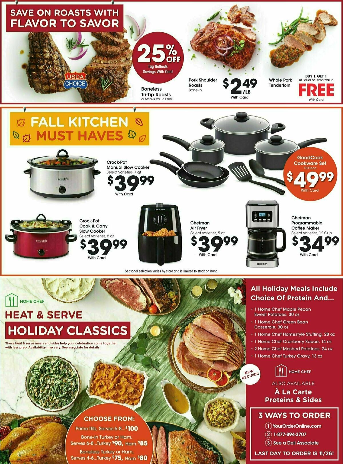 Fred Meyer Weekly Ad from November 6