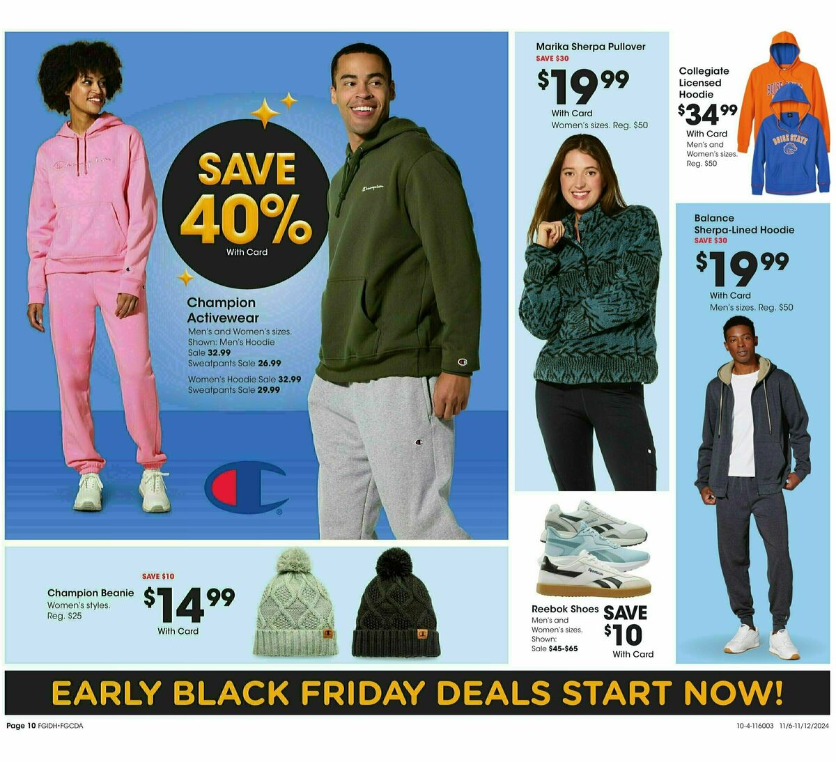 Fred Meyer Home & Apparel Weekly Ad from November 6