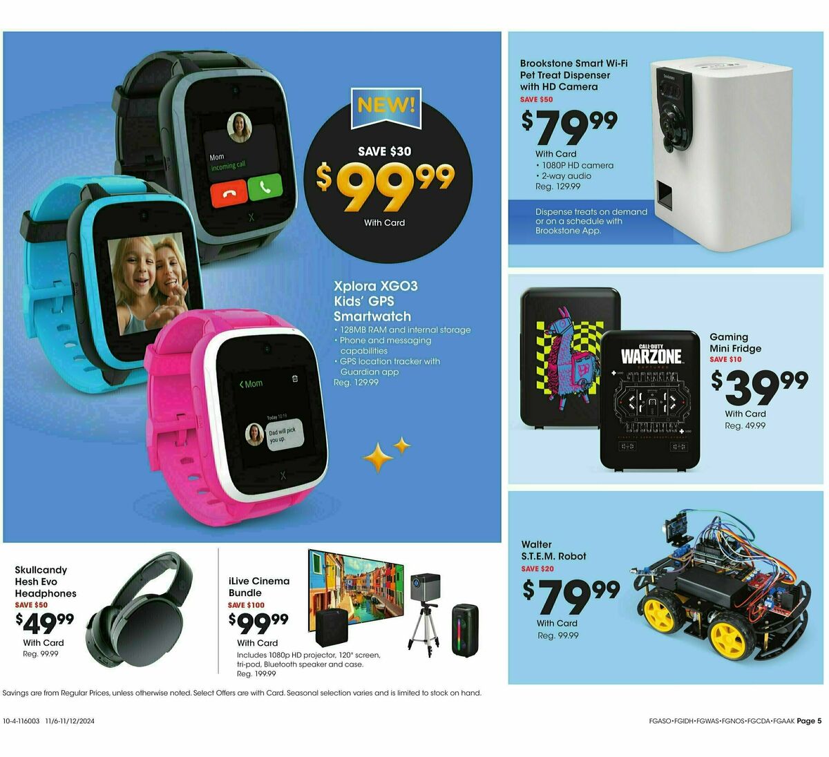 Fred Meyer Home & Apparel Weekly Ad from November 6