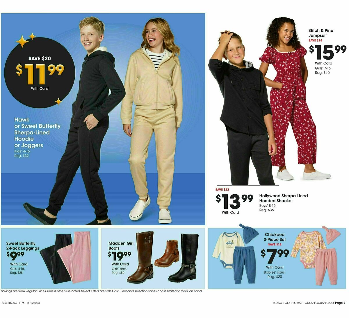 Fred Meyer Home & Apparel Weekly Ad from November 6