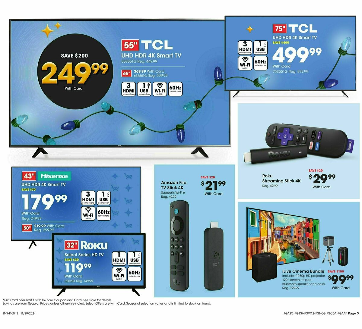 Fred Meyer Black Friday Preview Weekly Ad from November 29