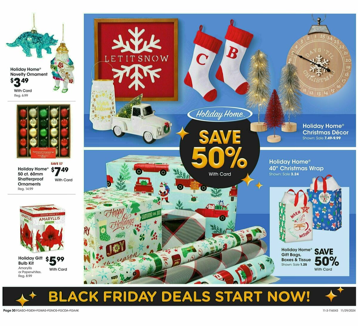 Fred Meyer Black Friday Preview Weekly Ad from November 29