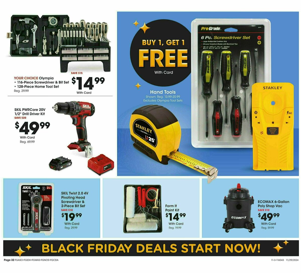 Fred Meyer Black Friday Preview Weekly Ad from November 29