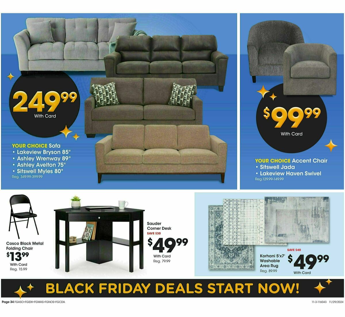 Fred Meyer Black Friday Preview Weekly Ad from November 29