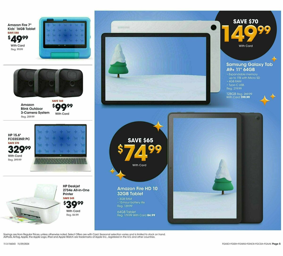 Fred Meyer Black Friday Preview Weekly Ad from November 29