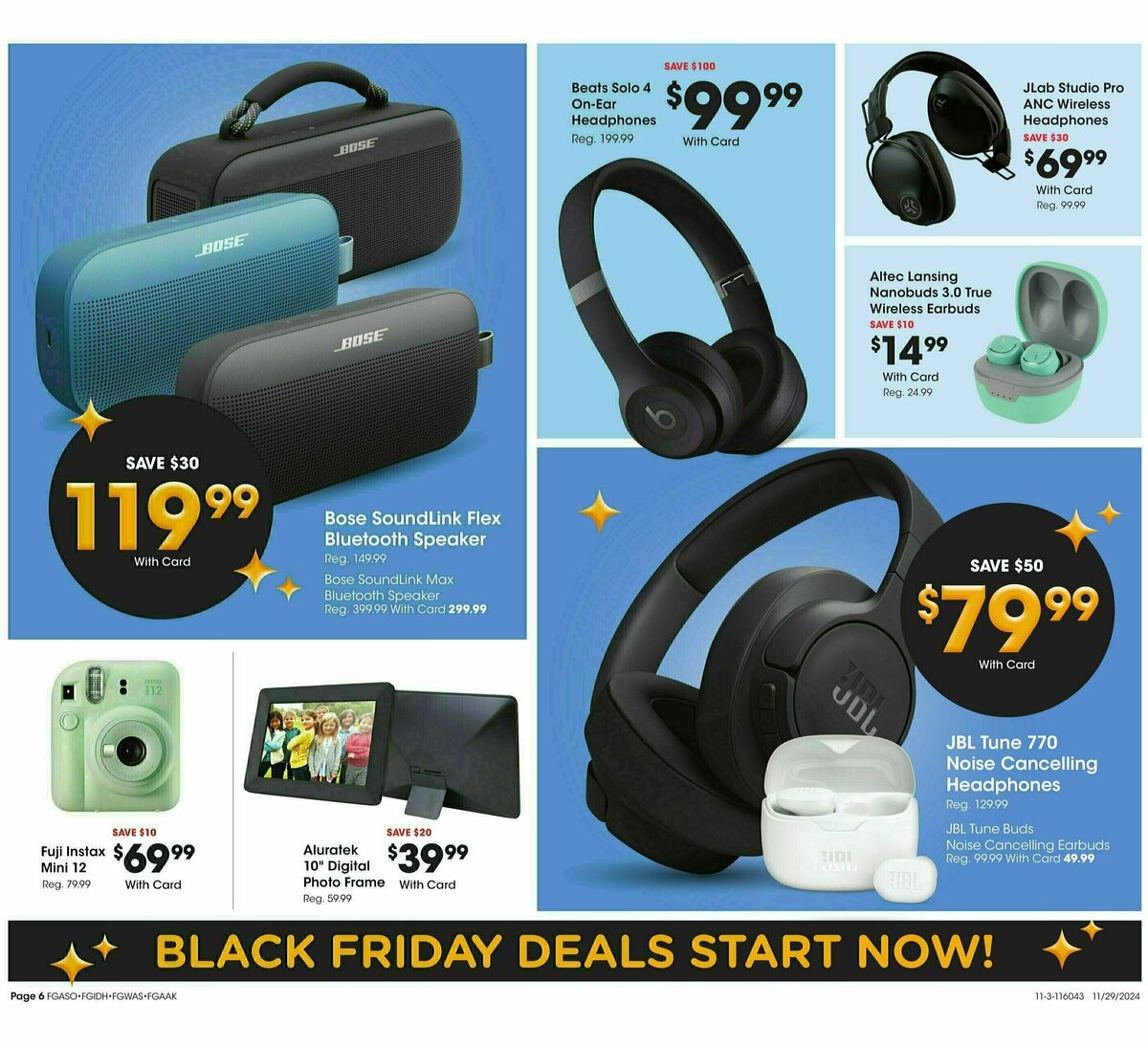 Fred Meyer Black Friday Preview Weekly Ad from November 29