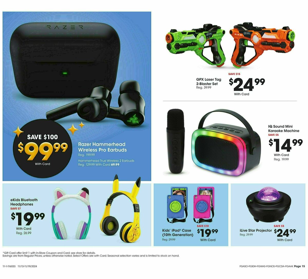 Fred Meyer Home & Apparel Weekly Ad from November 13