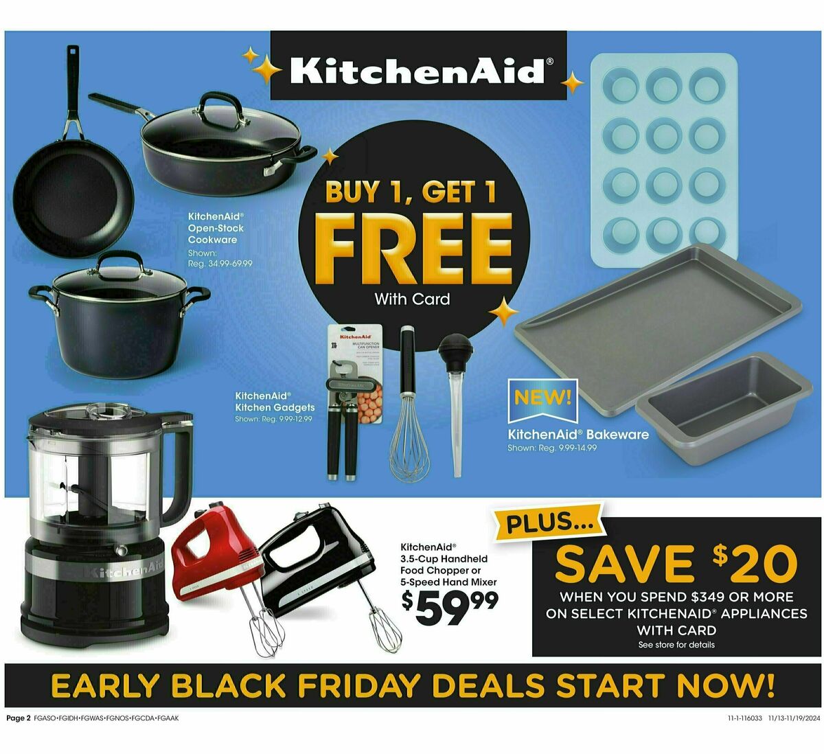 Fred Meyer Home & Apparel Weekly Ad from November 13