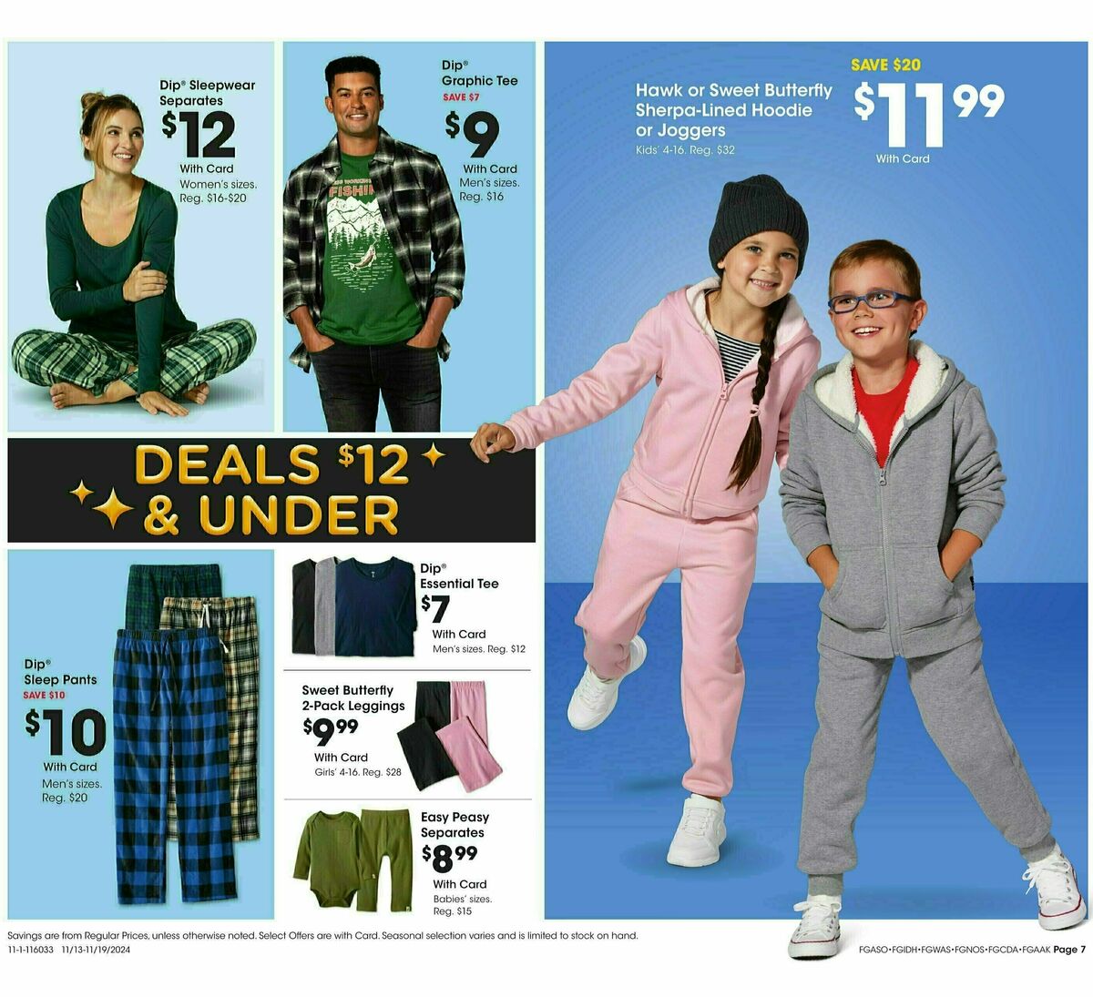 Fred Meyer Home & Apparel Weekly Ad from November 13