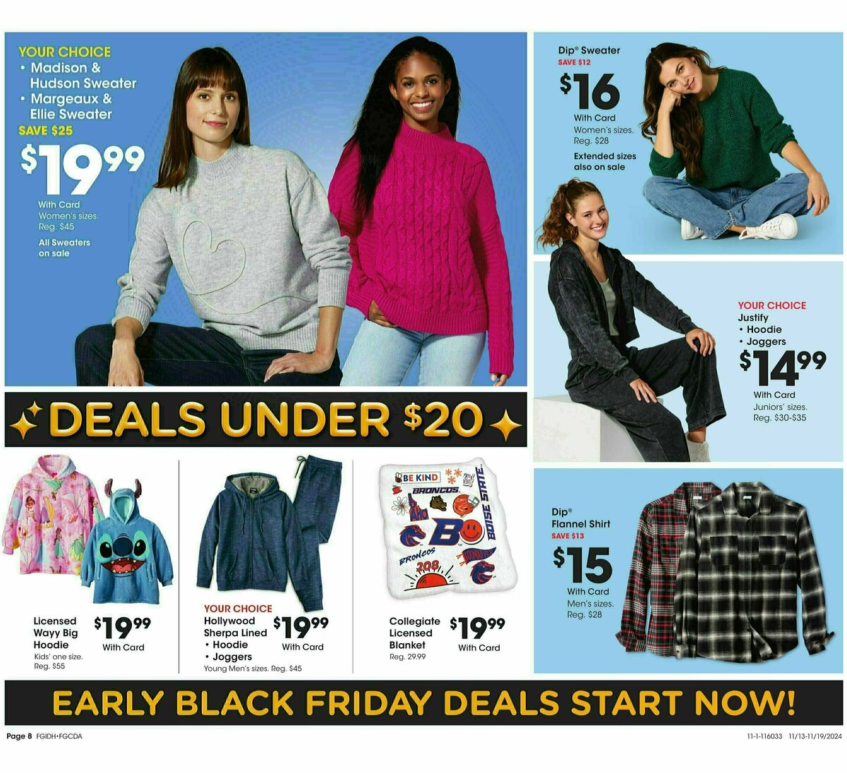 Fred Meyer Home & Apparel Weekly Ad from November 13