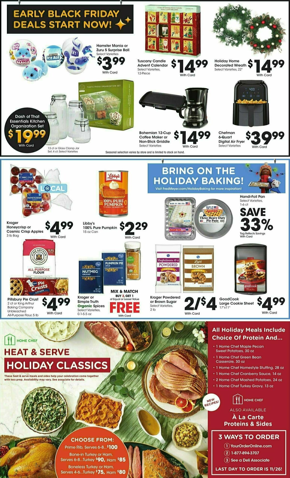 Fred Meyer Weekly Ad from November 20