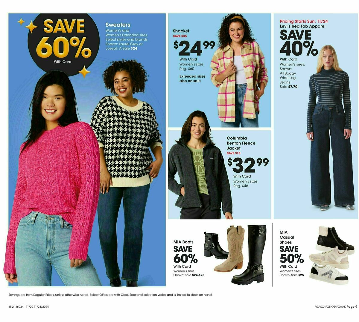 Fred Meyer Home & Apparel Weekly Ad from November 20