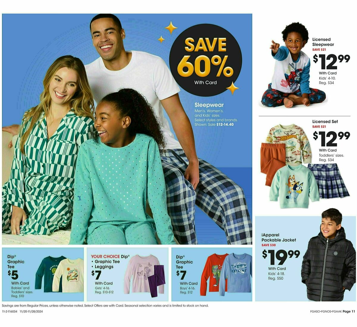 Fred Meyer Home & Apparel Weekly Ad from November 20