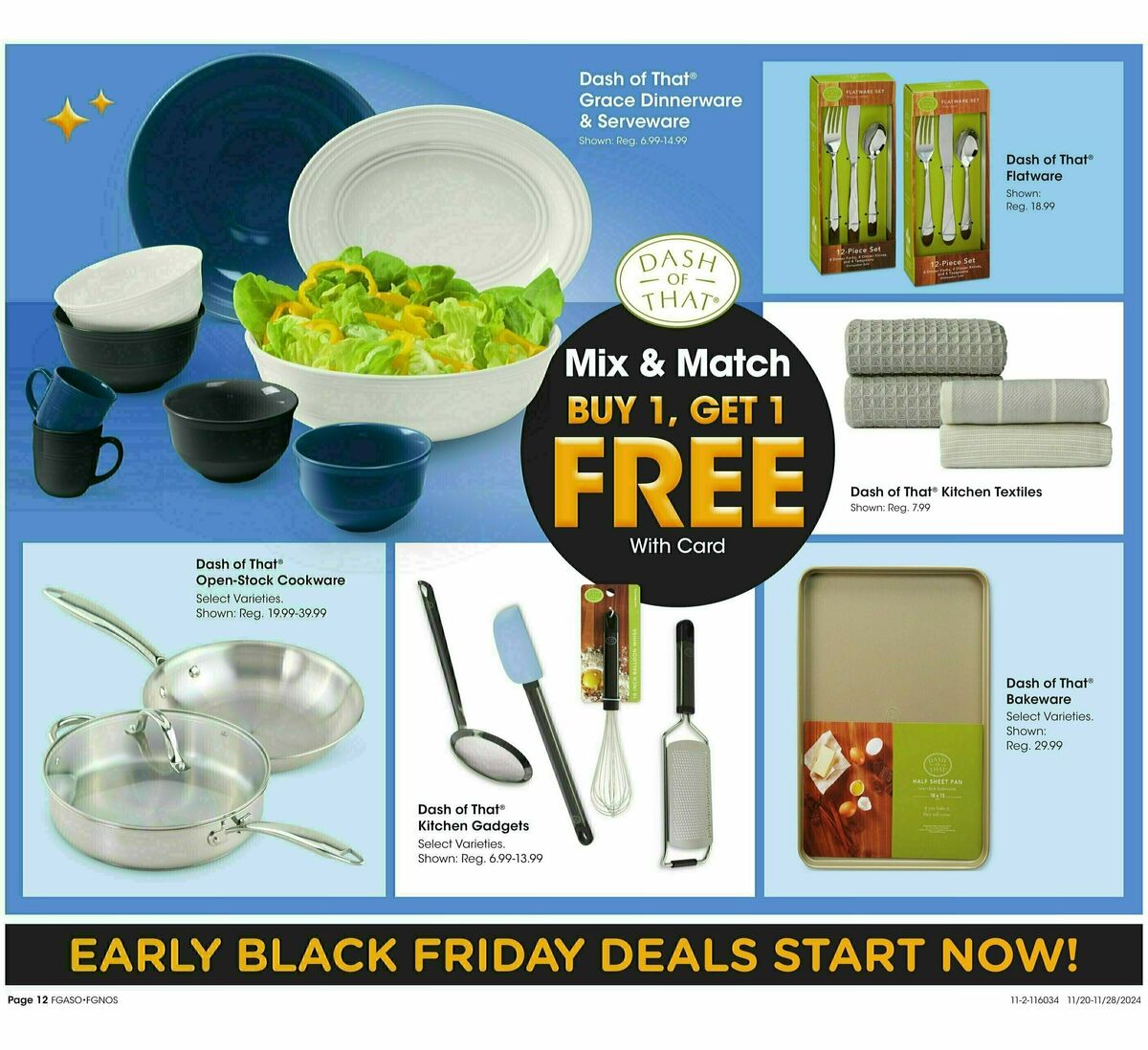 Fred Meyer Home & Apparel Weekly Ad from November 20