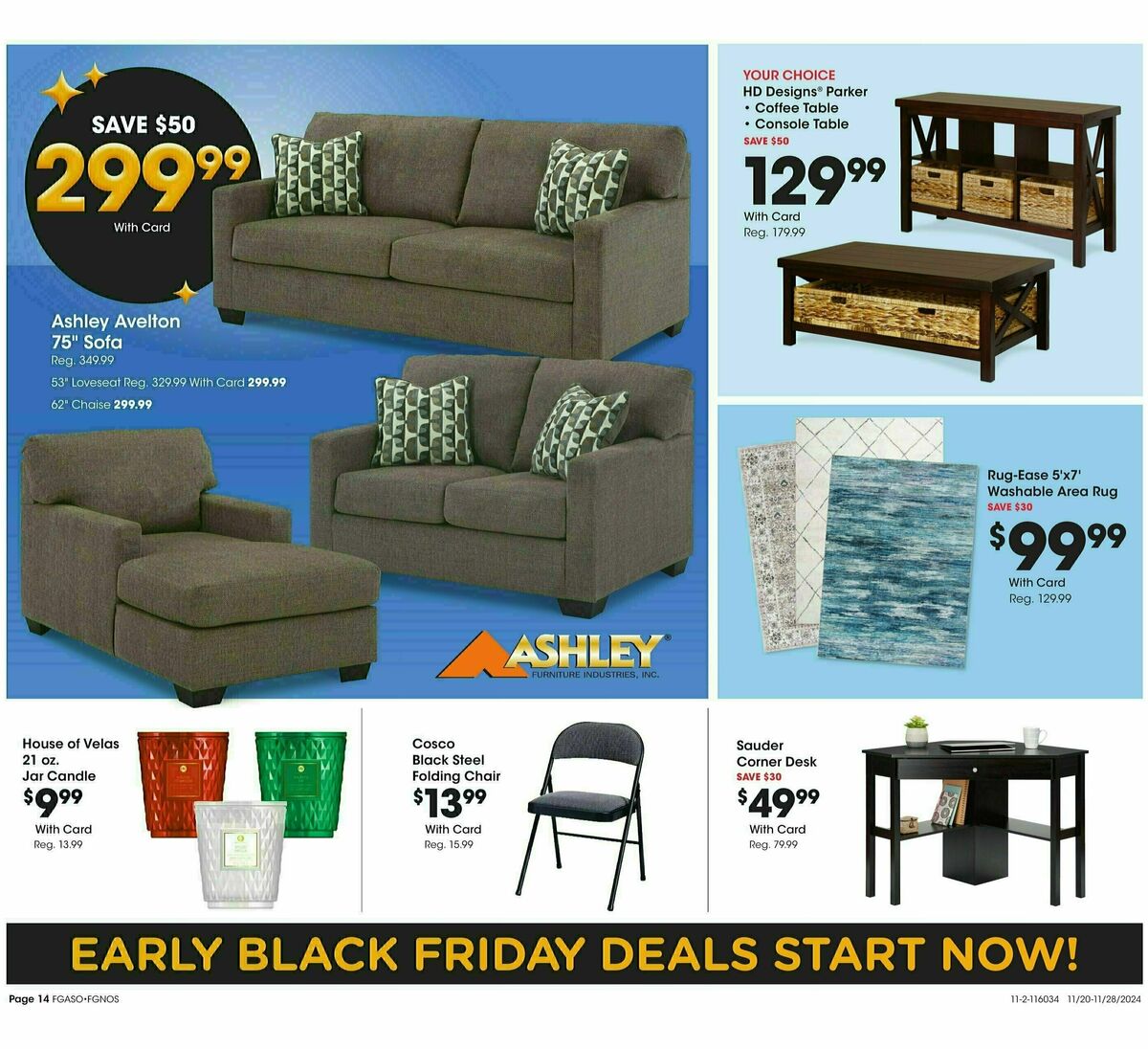 Fred Meyer Home & Apparel Weekly Ad from November 20