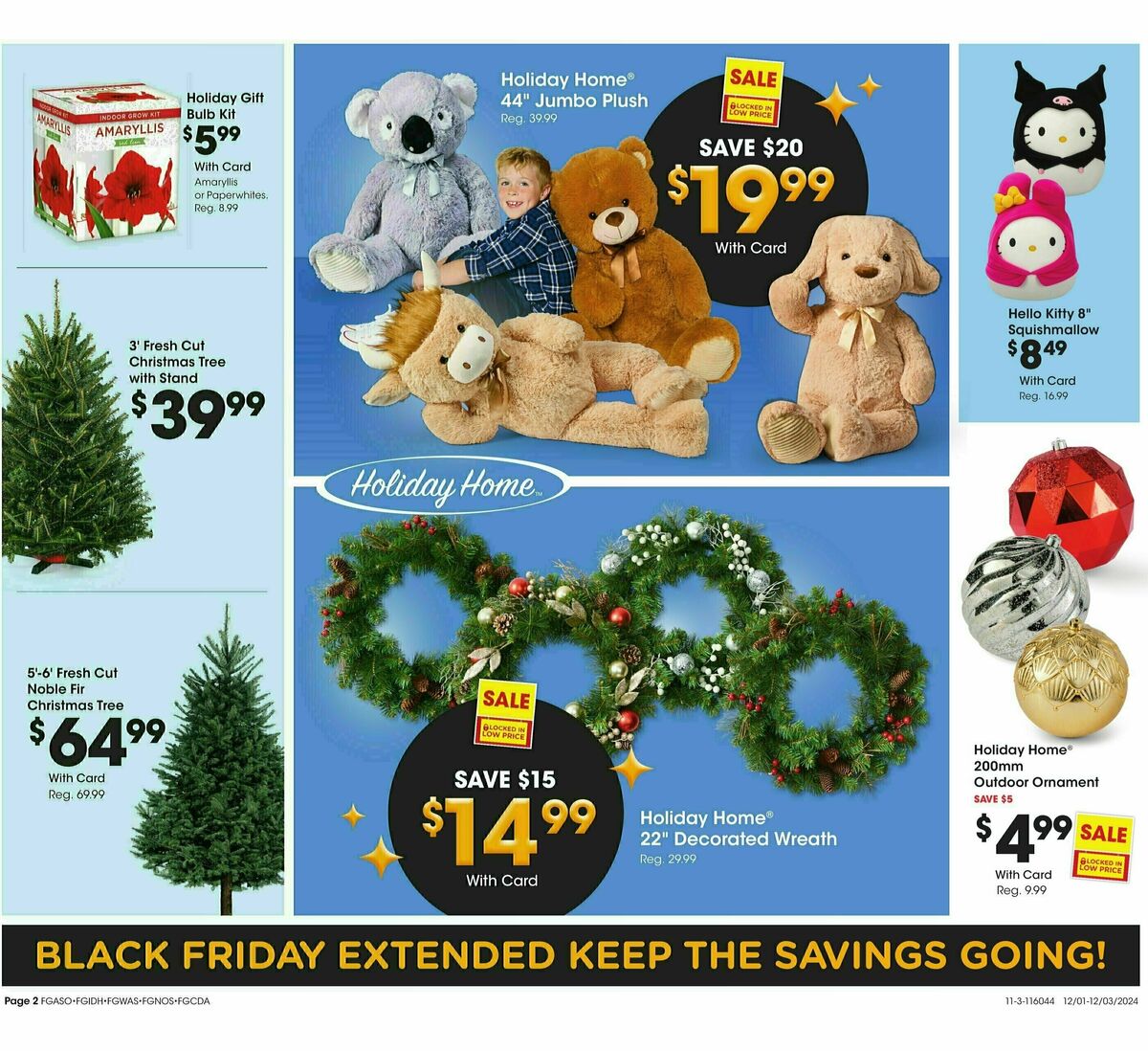 Fred Meyer Black Friday Extended Weekly Ad from December 1