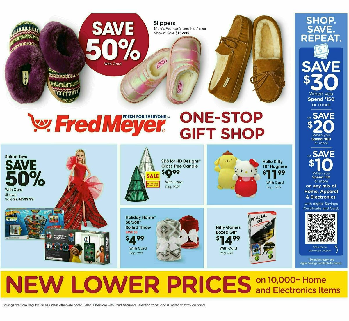 Fred Meyer Home & Apparel Weekly Ad from December 11