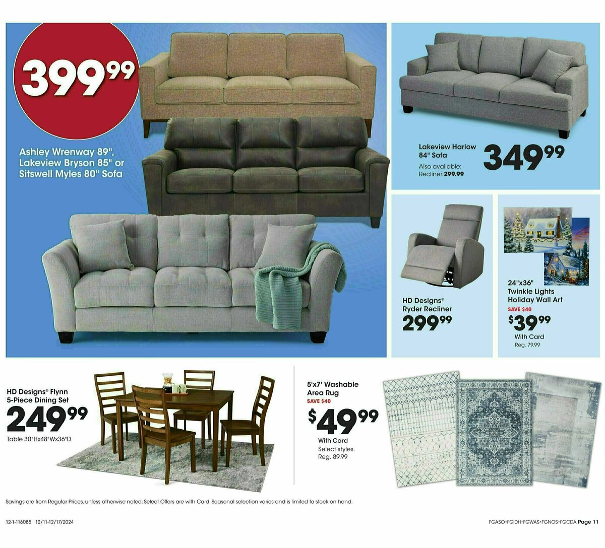 Fred Meyer Home & Apparel Weekly Ad from December 11