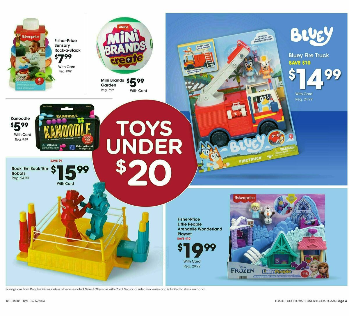 Fred Meyer Home & Apparel Weekly Ad from December 11