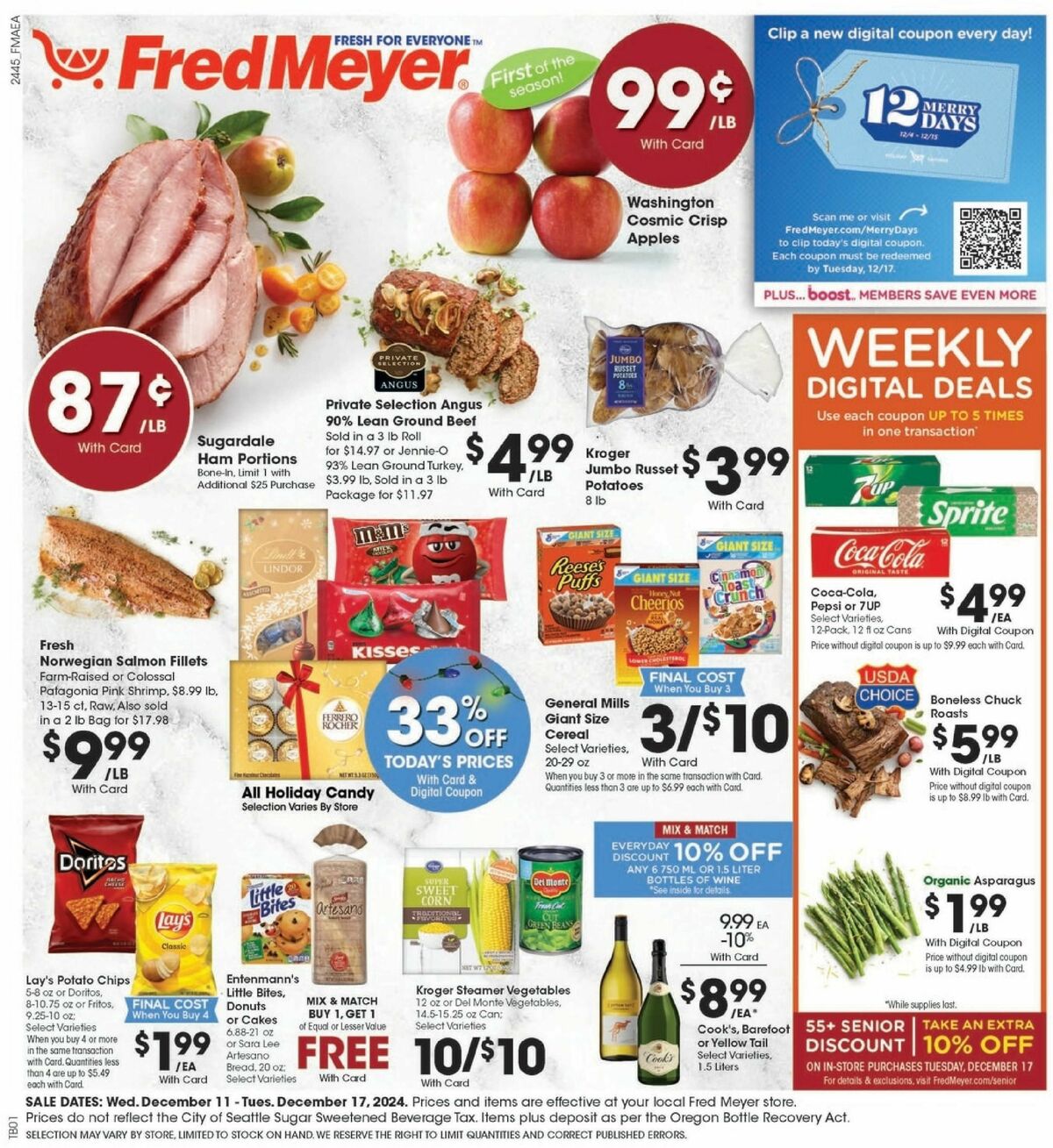 Fred Meyer Weekly Ad from December 11