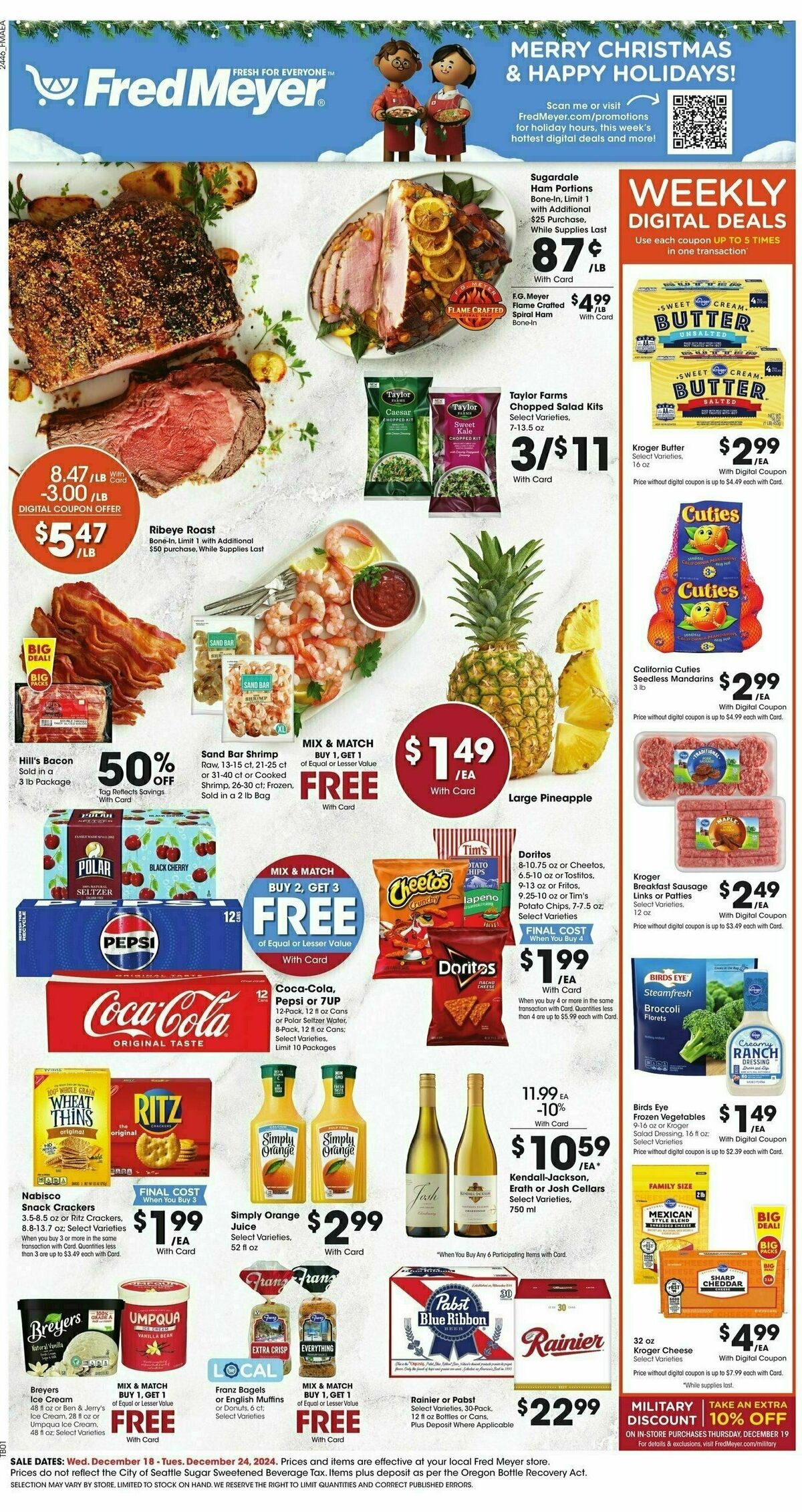 Fred Meyer Weekly Ad from December 18