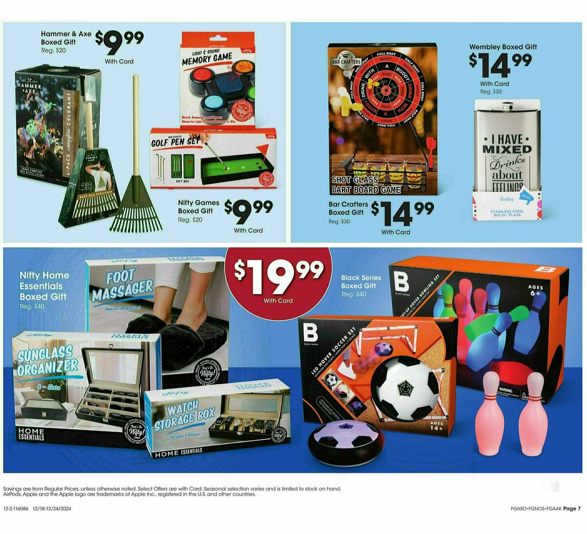 Fred Meyer Home & Apparel Weekly Ad from December 18