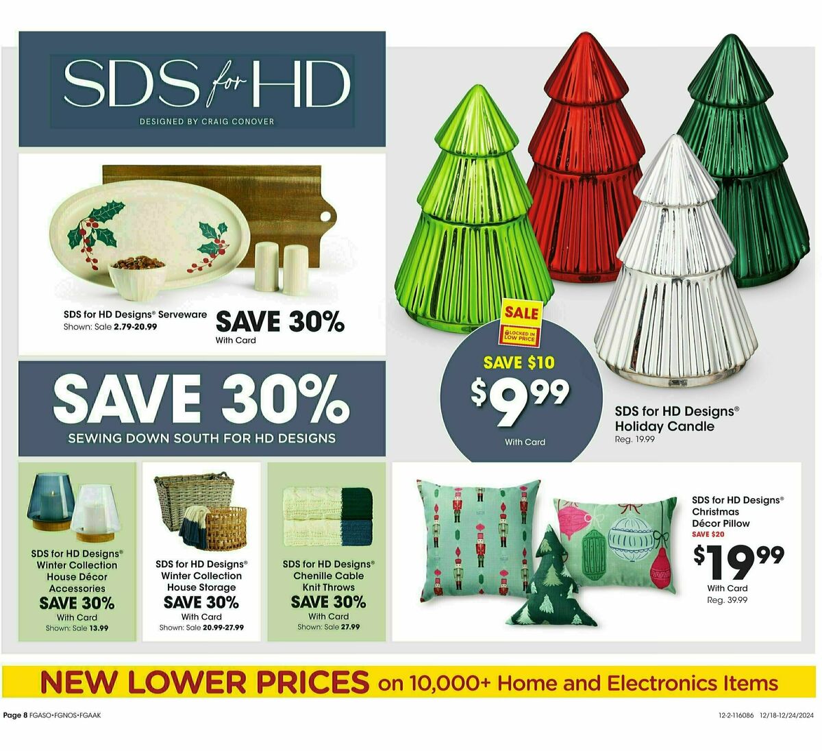 Fred Meyer Home & Apparel Weekly Ad from December 18