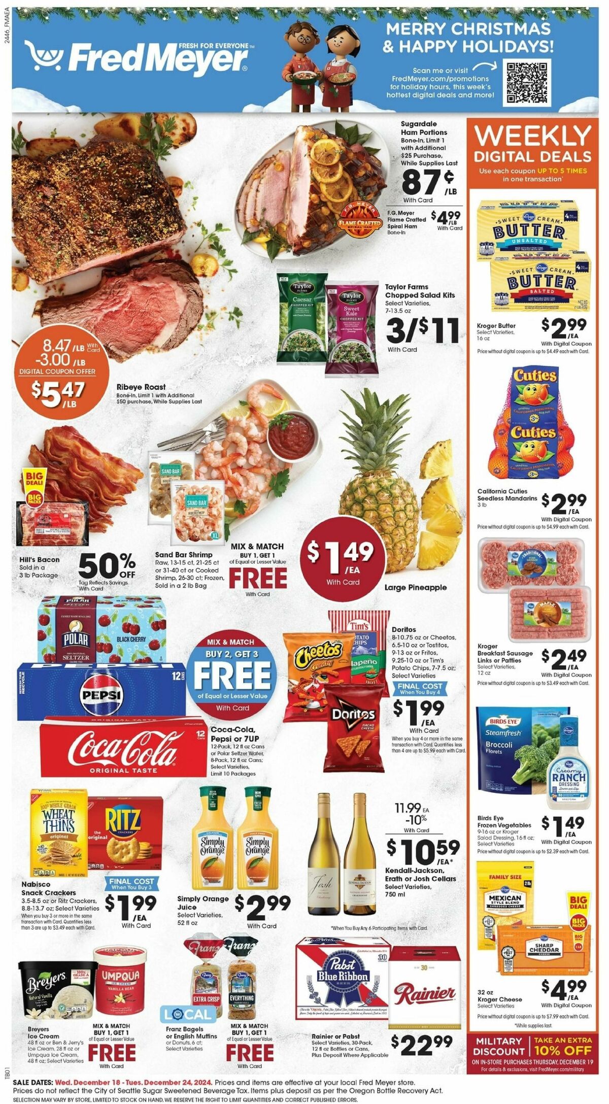 Fred Meyer Weekly Ad from December 18