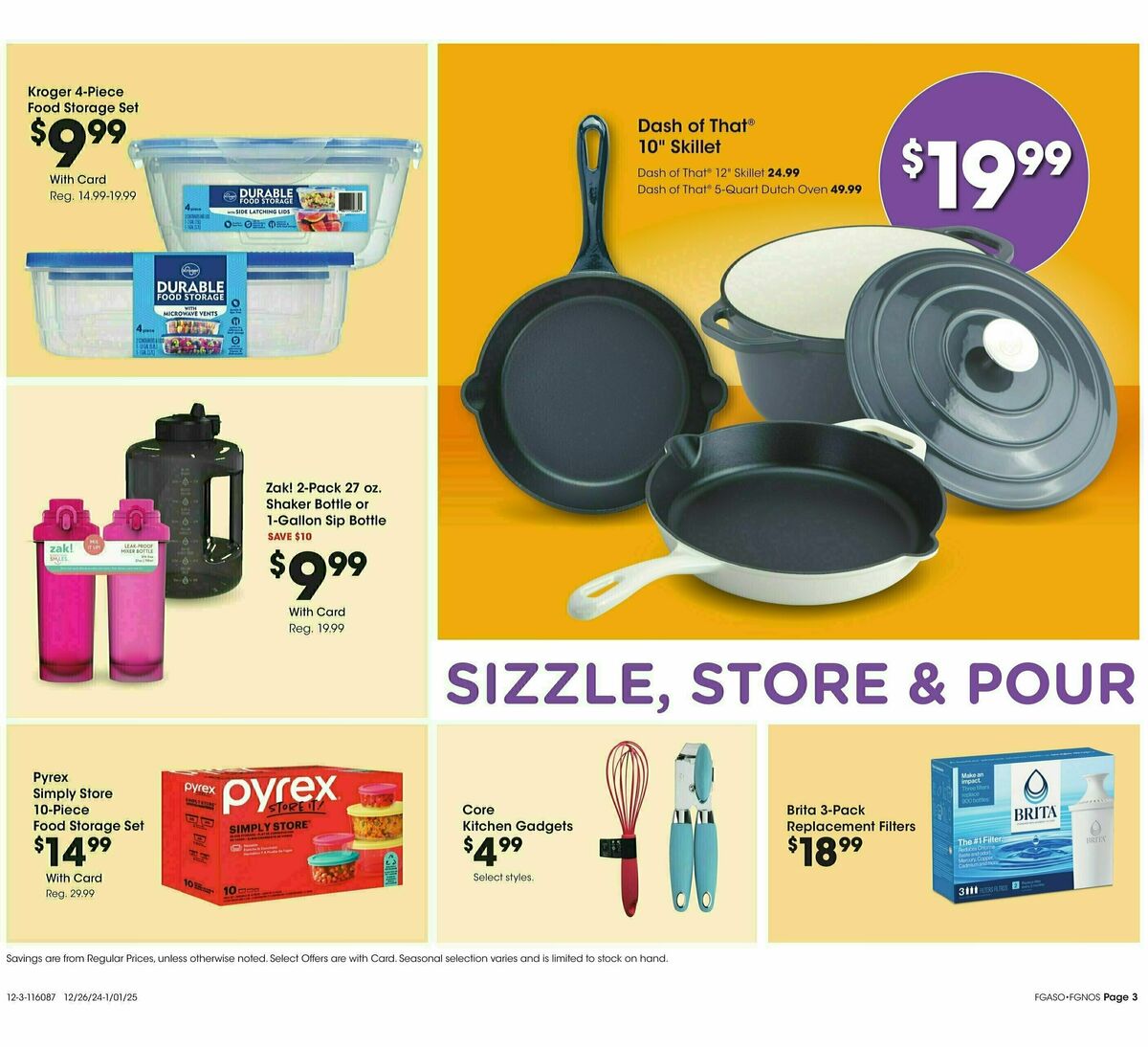 Fred Meyer Home & Apparel Weekly Ad from December 26