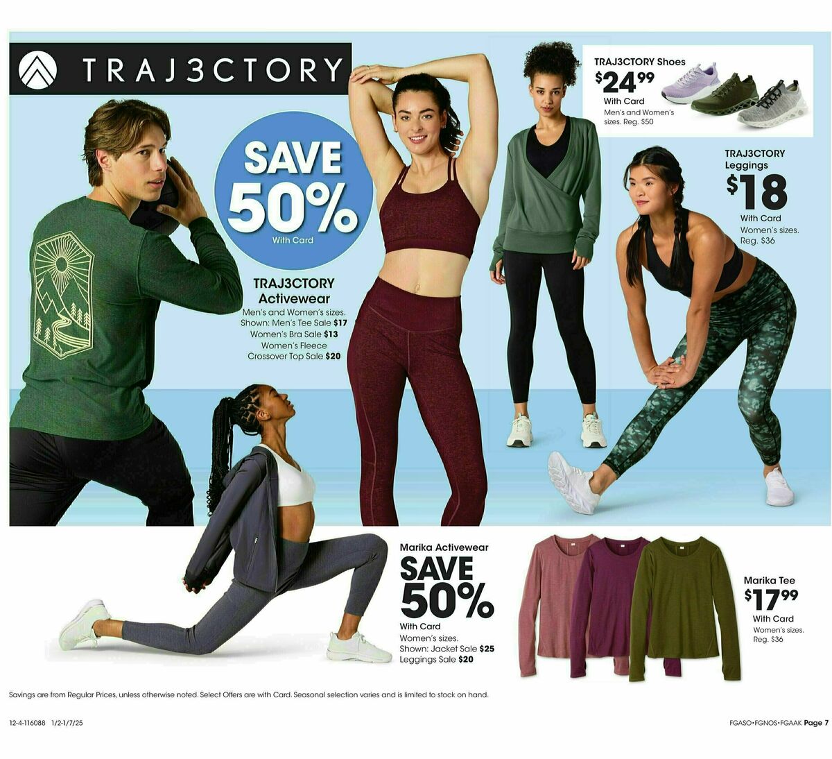 Fred Meyer Home & Apparel Weekly Ad from January 2