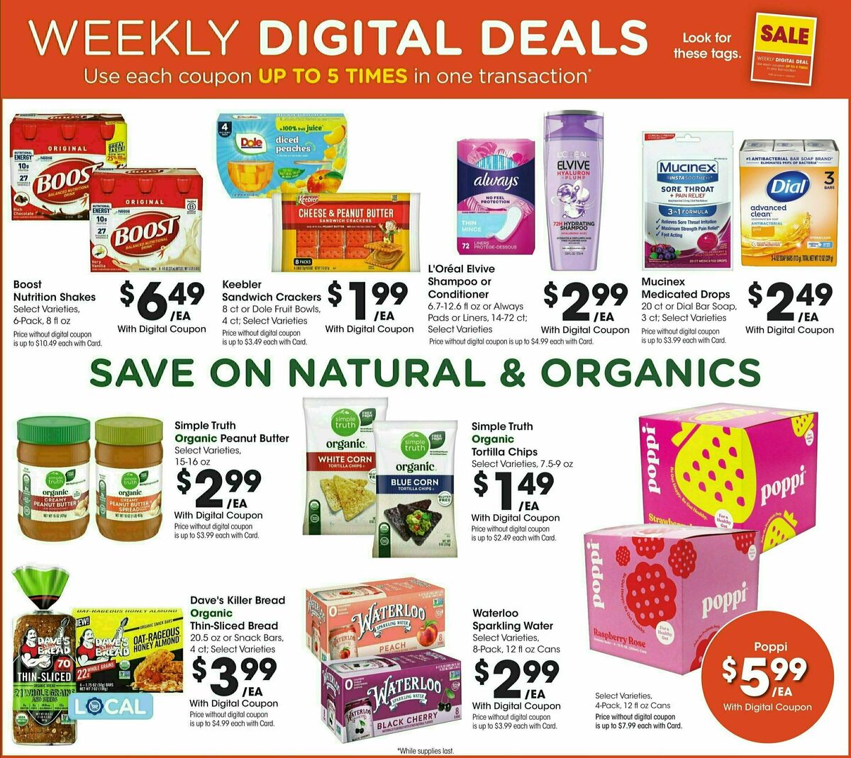 Fred Meyer Weekly Ad from January 8