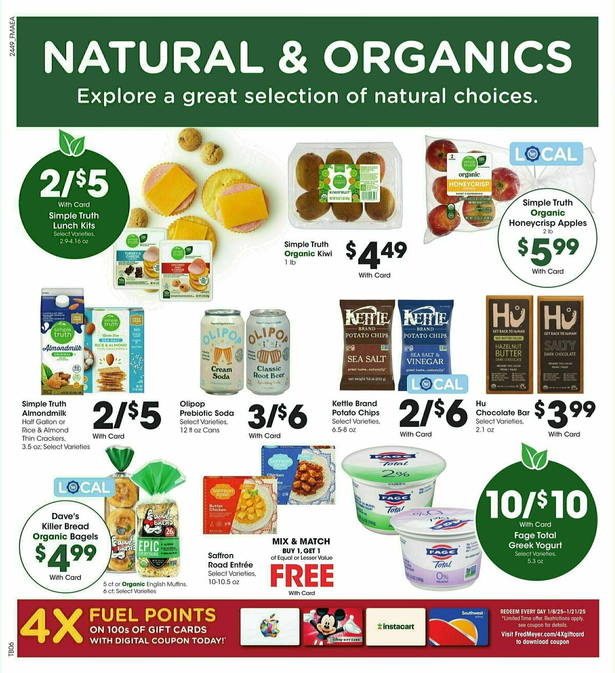 Fred Meyer Weekly Ad from January 8