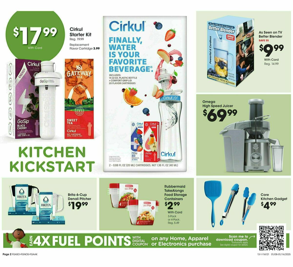 Fred Meyer Home & Apparel Weekly Ad from January 8