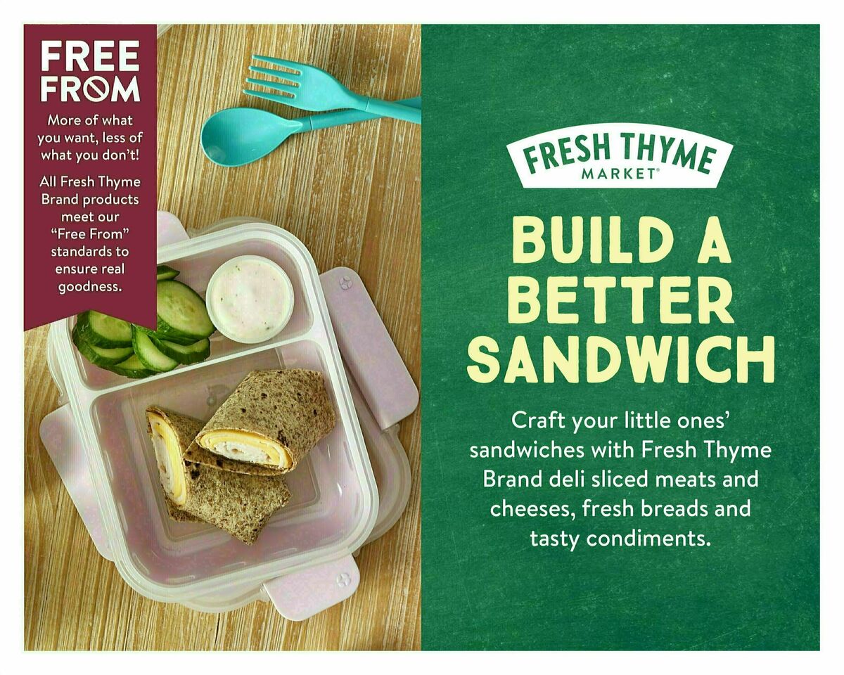 Fresh Thyme Farmers Market Weekly Ad from August 30