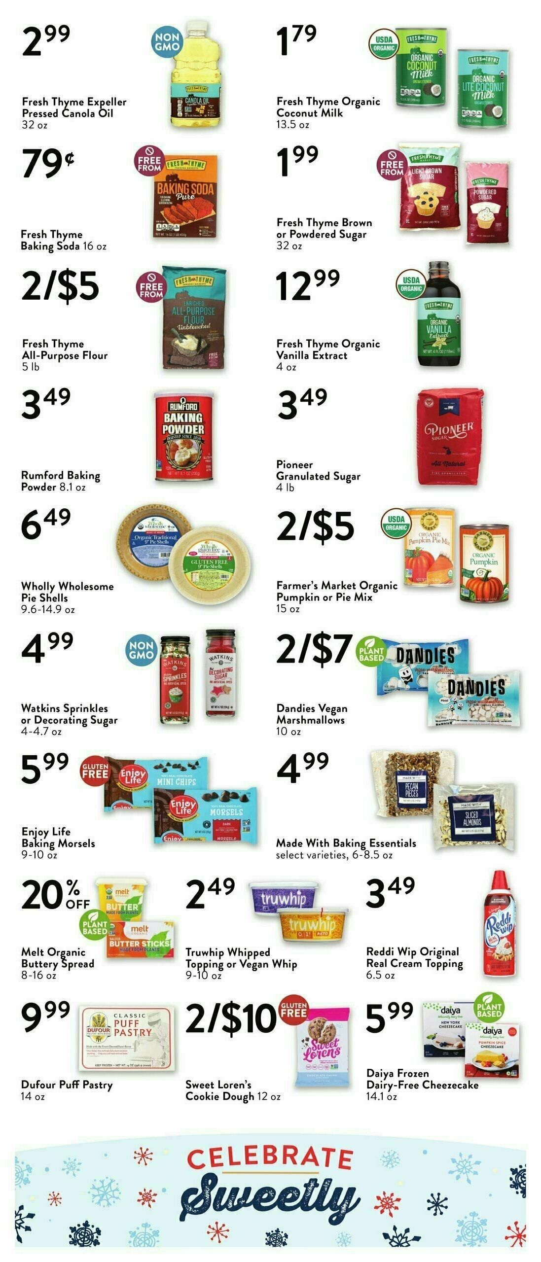 Fresh Thyme Farmers Market Weekly Ad from November 29