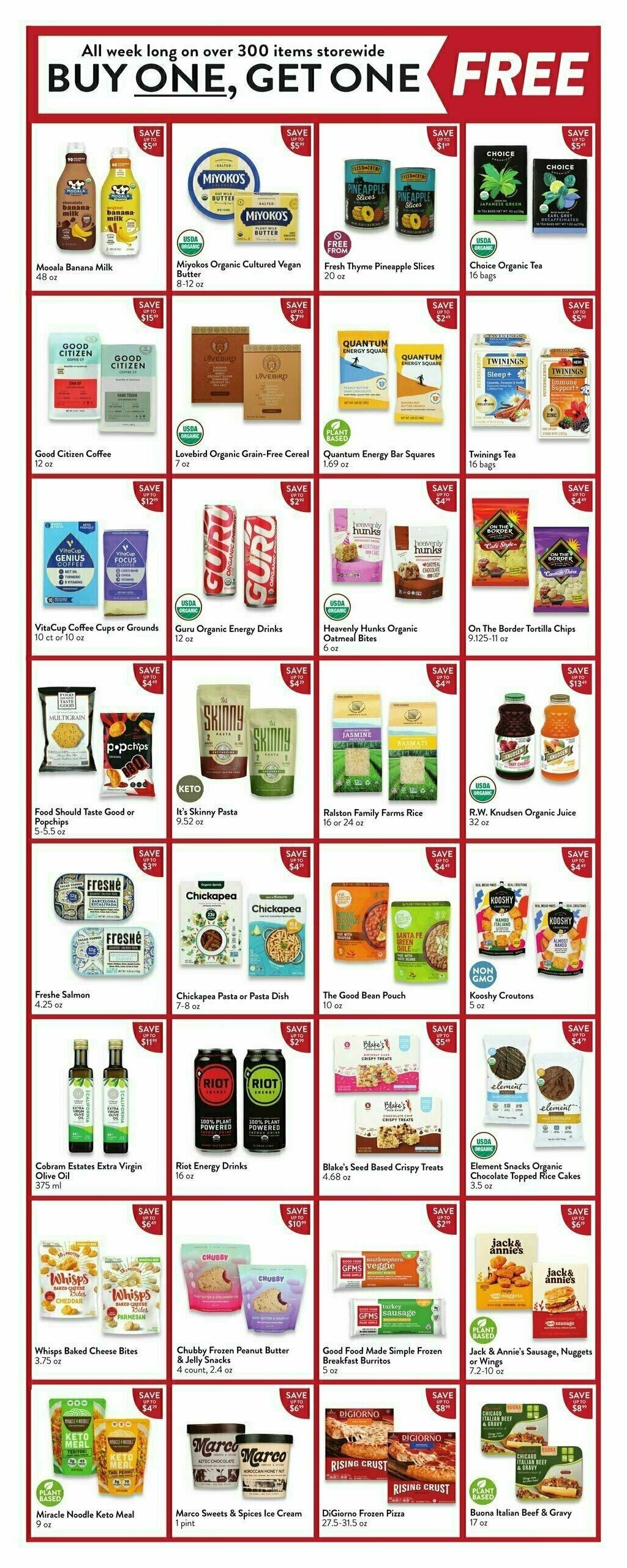 Fresh Thyme Farmers Market Weekly Ad from January 24