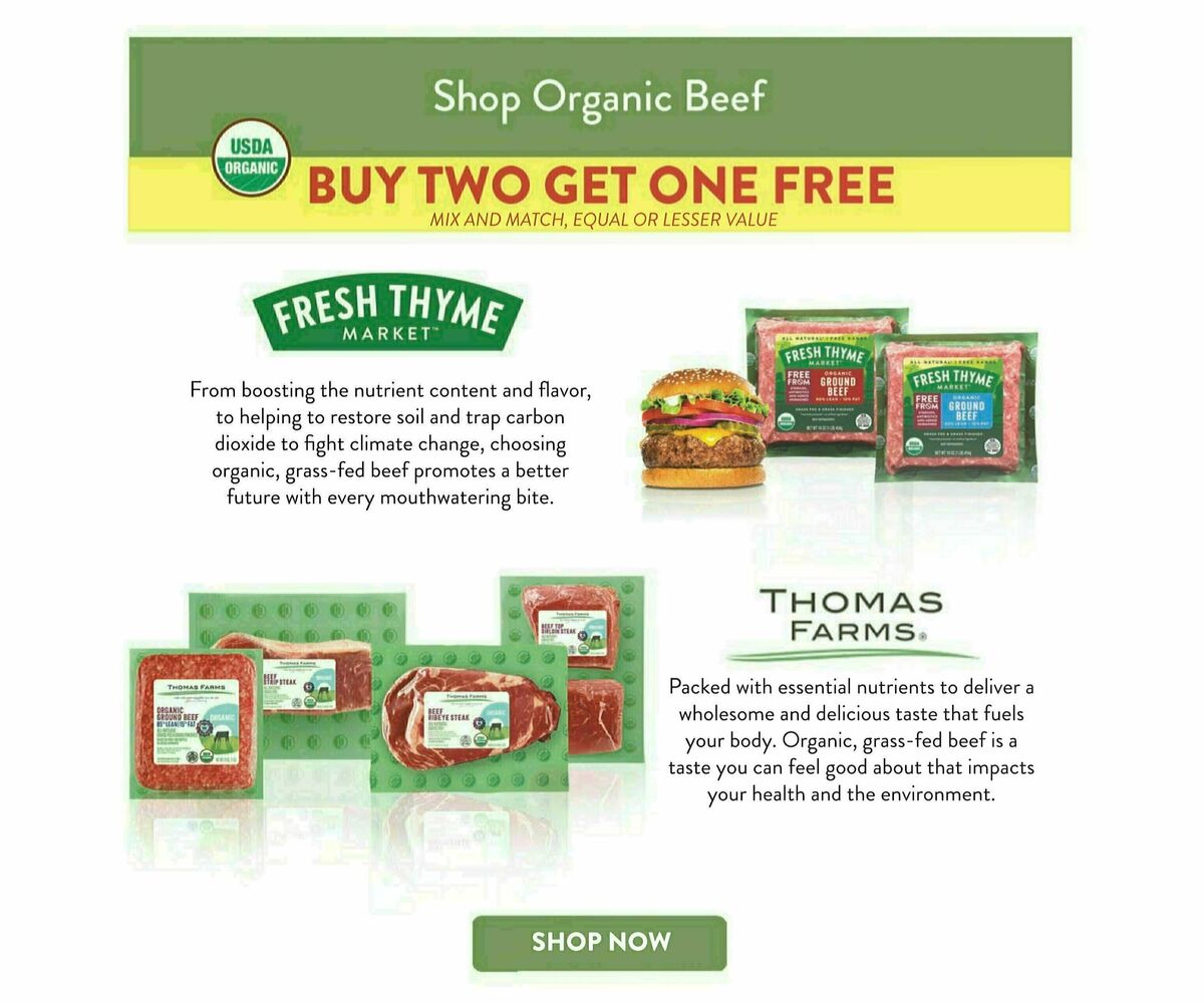 Fresh Thyme Farmers Market Weekly Ad from April 10