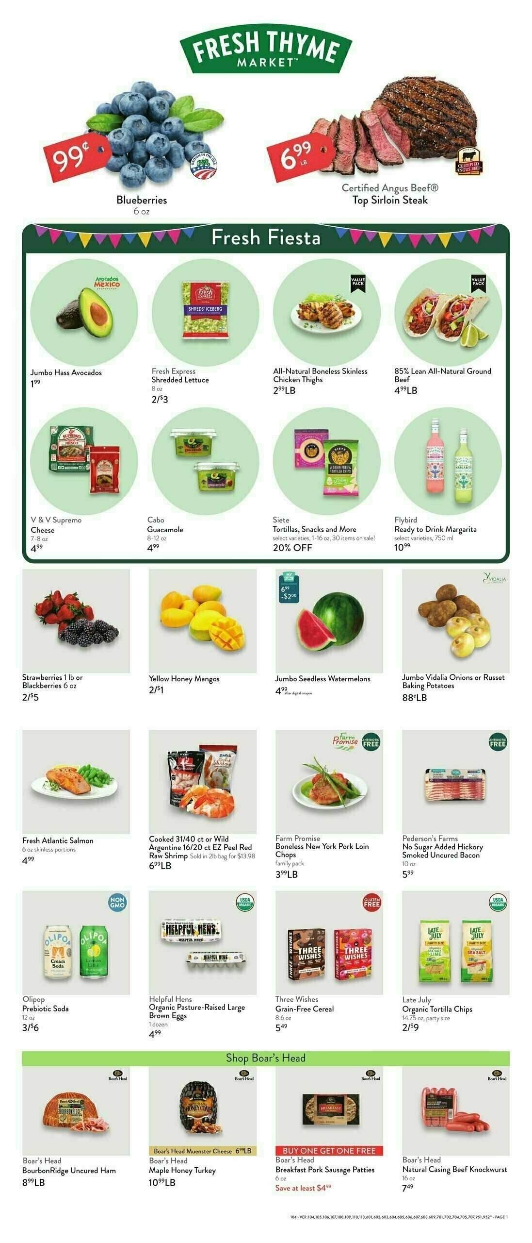 Fresh Thyme Farmers Market Weekly Ad from May 1