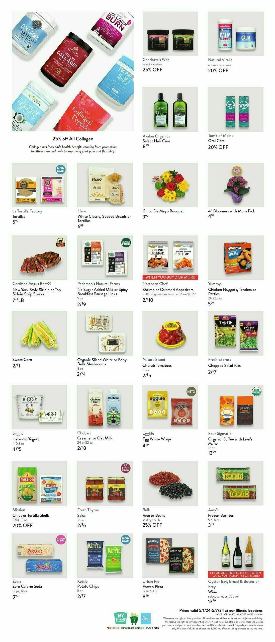 Fresh Thyme Farmers Market Weekly Ad from May 1