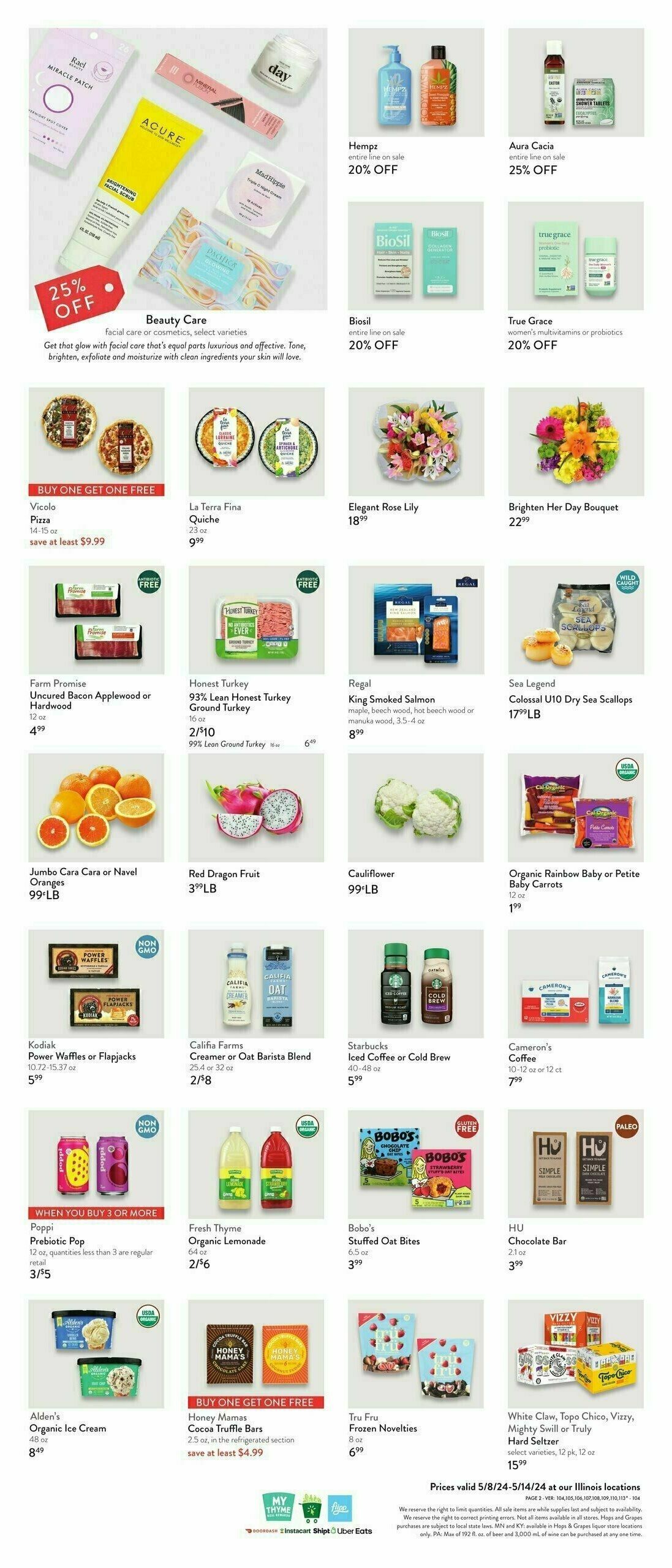 Fresh Thyme Farmers Market Weekly Ad from May 8