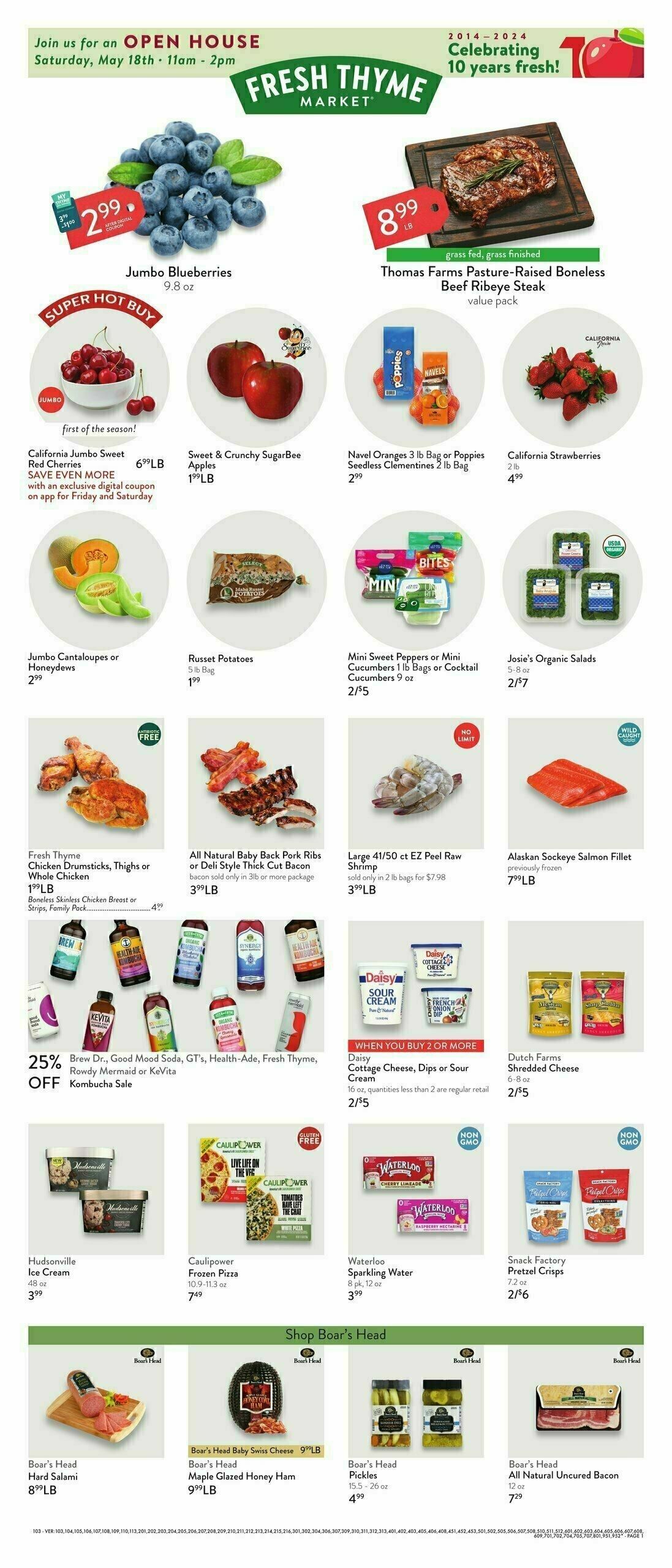 Fresh Thyme Farmers Market Weekly Ad from May 15