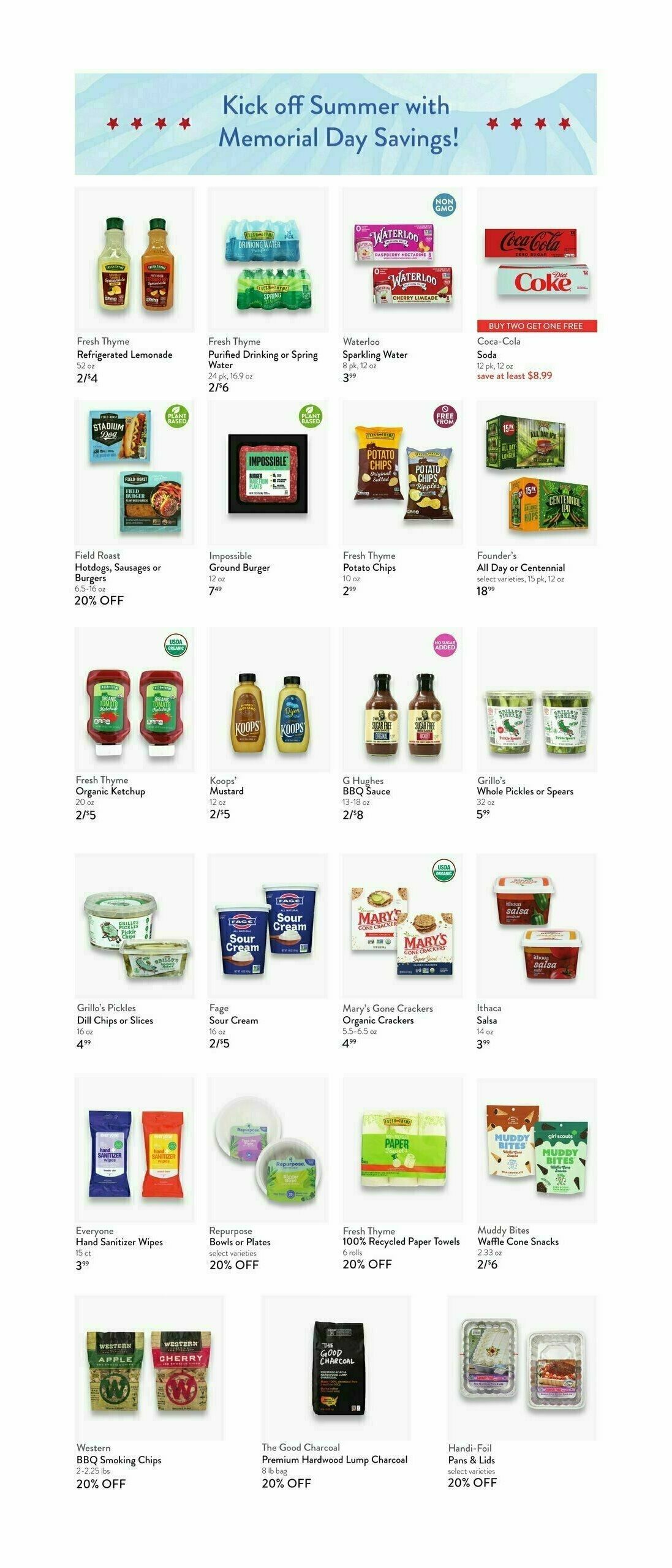 Fresh Thyme Farmers Market Weekly Ad from May 15