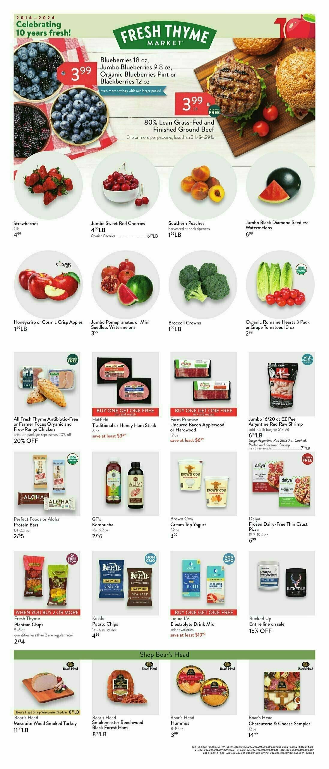 Fresh Thyme Farmers Market Weekly Ad from May 29