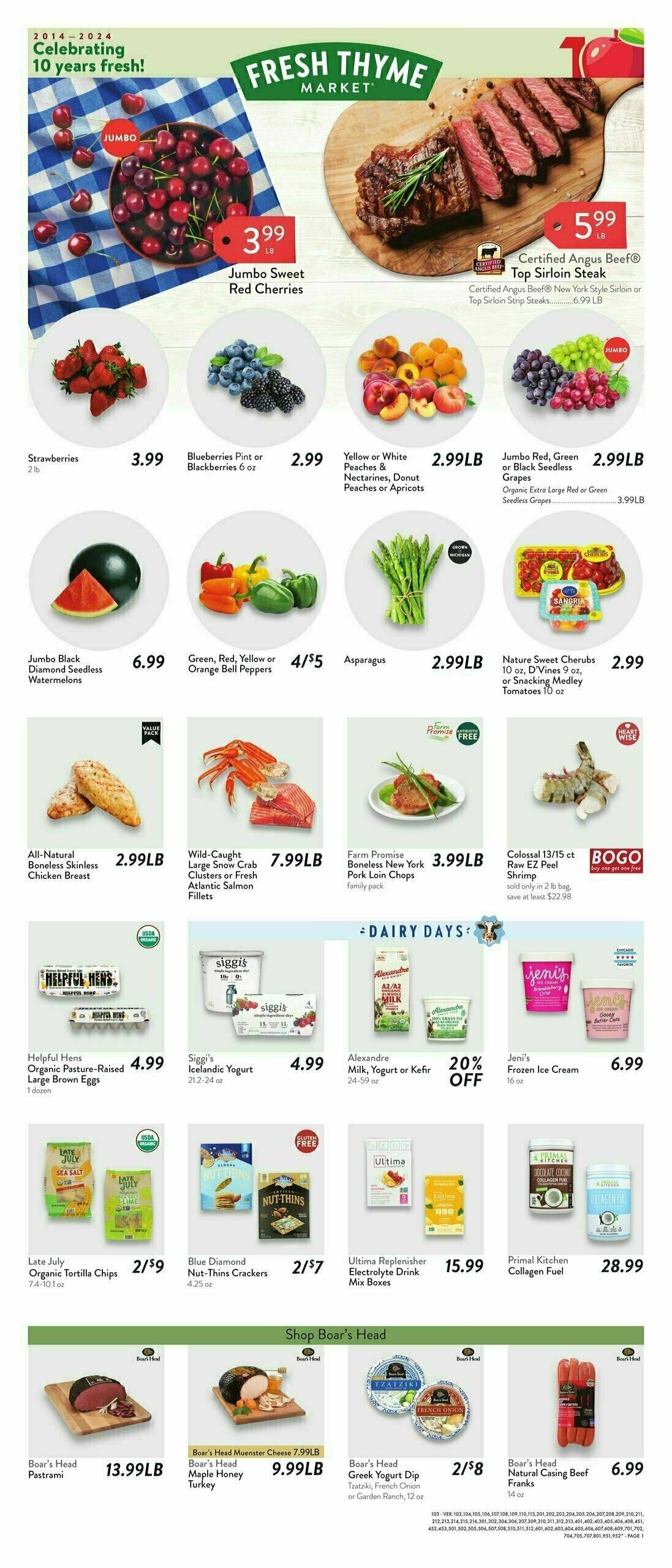 Fresh Thyme Farmers Market Weekly Ad from June 5