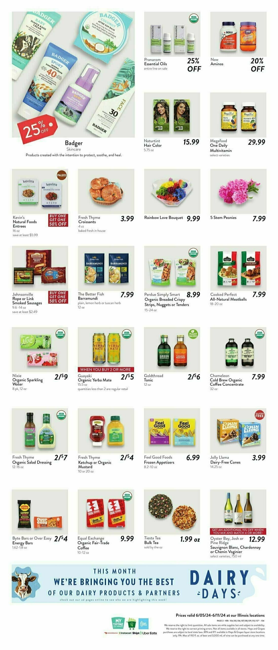 Fresh Thyme Farmers Market Weekly Ad from June 5