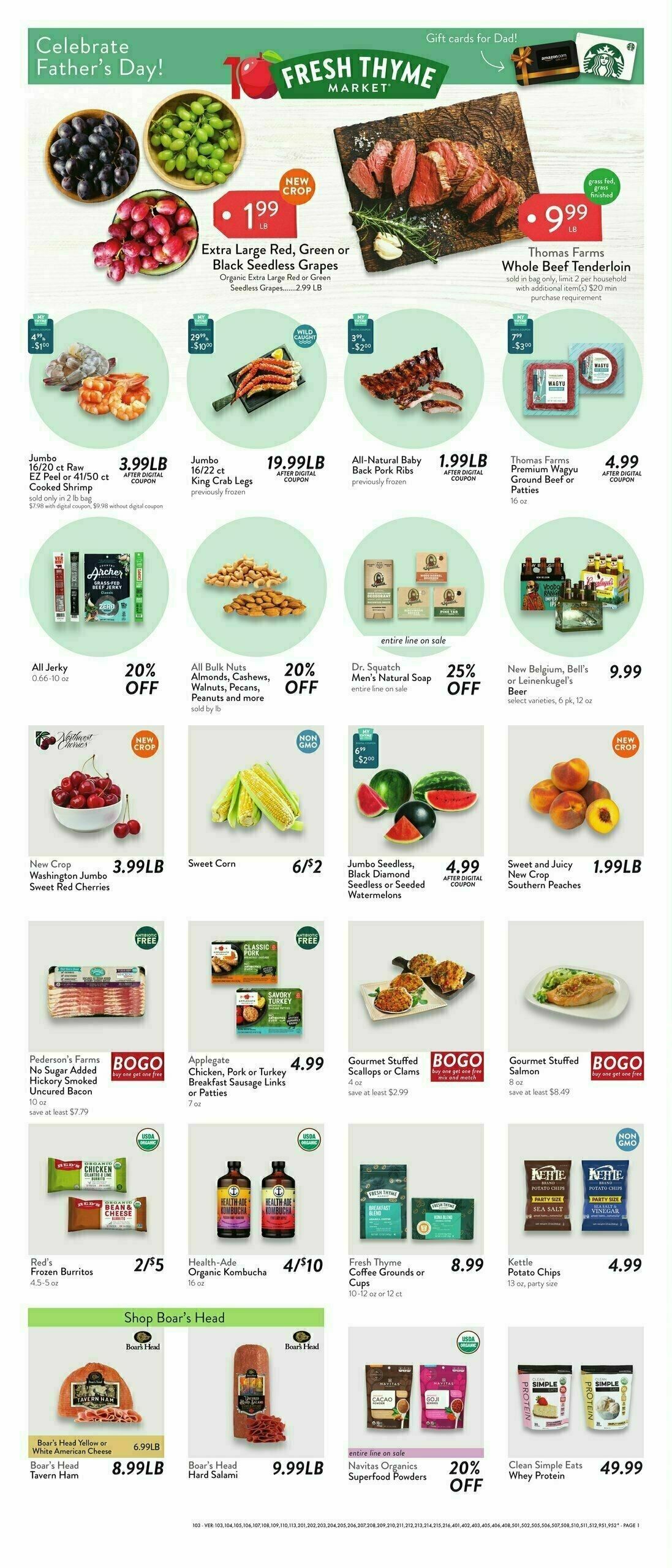 Fresh Thyme Farmers Market Weekly Ad from June 12