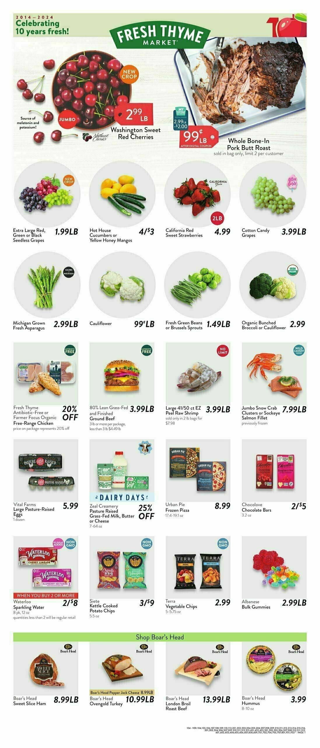 Fresh Thyme Farmers Market Weekly Ad from June 19