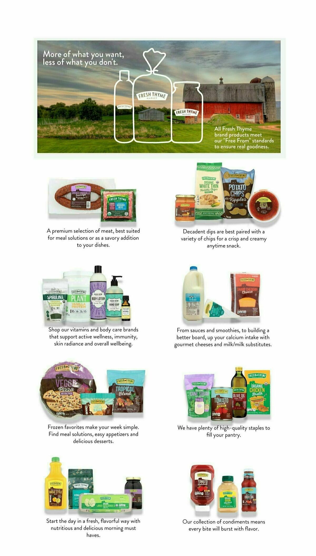 Fresh Thyme Farmers Market Weekly Ad from July 10