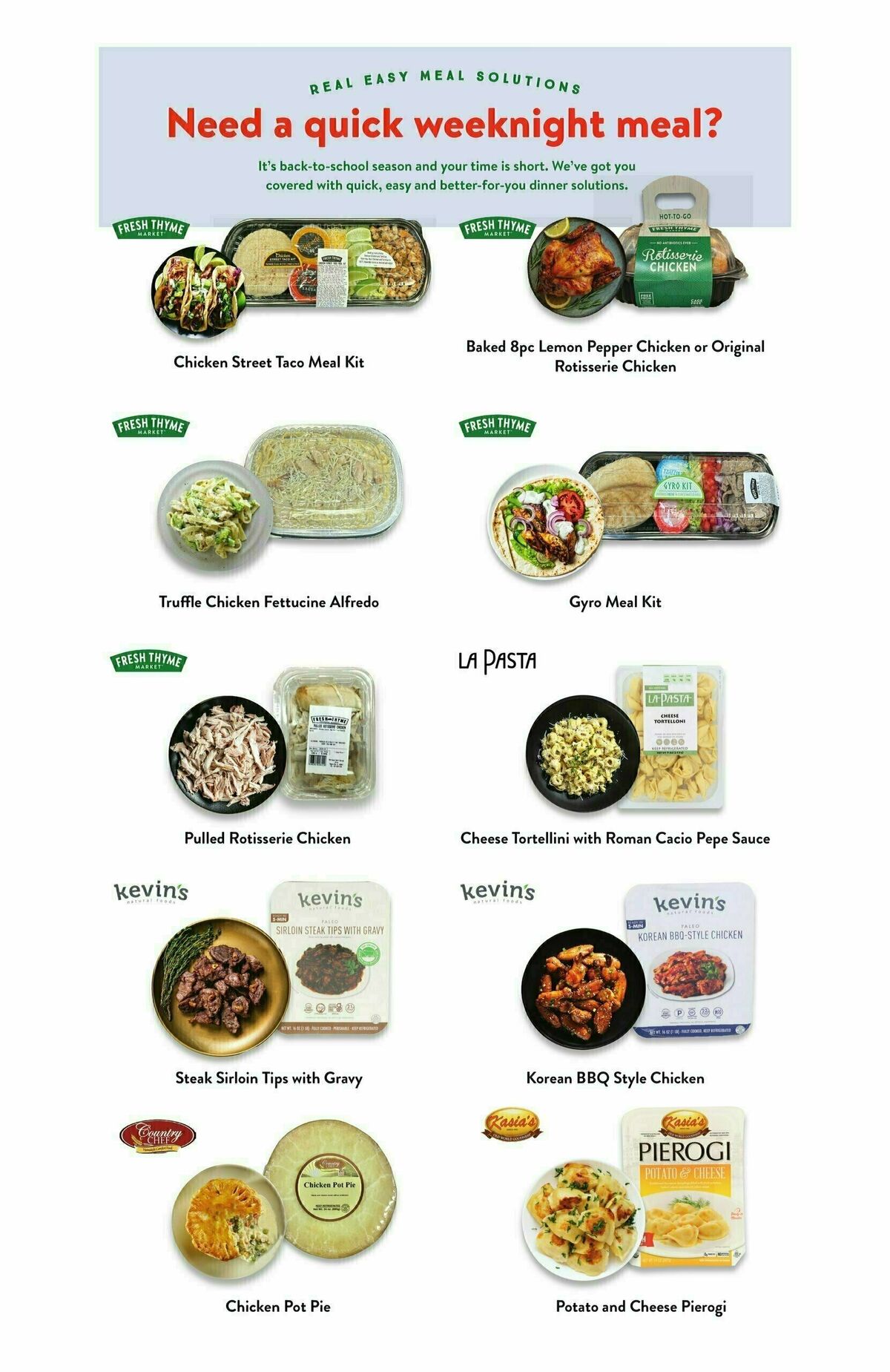 Fresh Thyme Farmers Market Weekly Ad from August 7